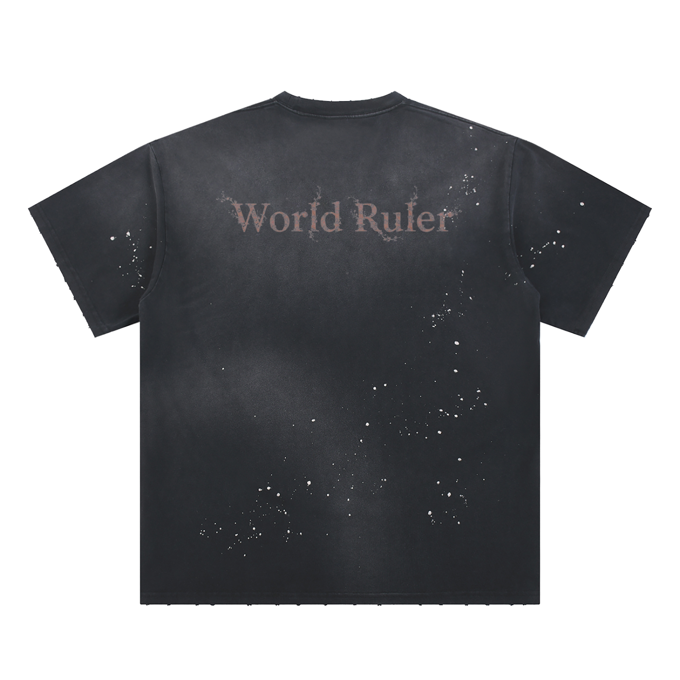 World Ruler Paint Splatter T-Shirt