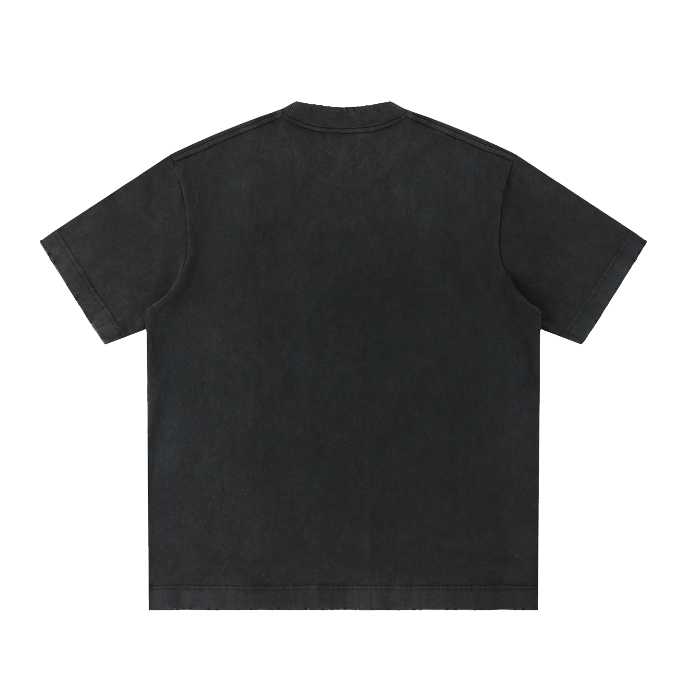 World Ruler Vintage Washed Frayed T-Shirt