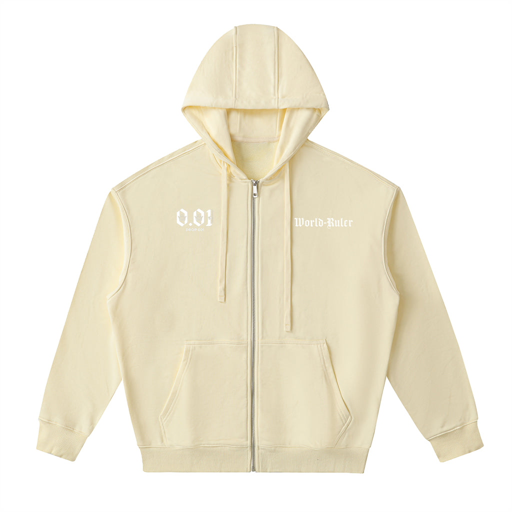 WORLD RULER Zip Up Hoodie