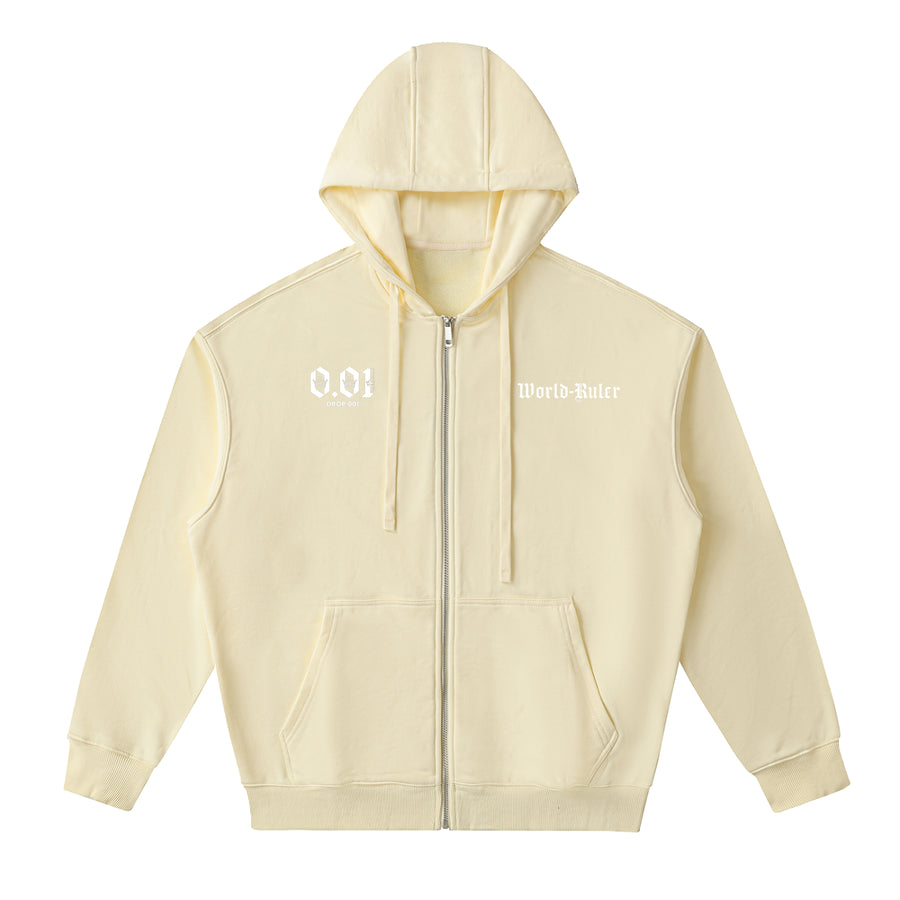 WORLD RULER Zip Up Hoodie
