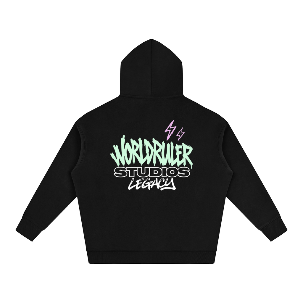 World Ruler Star “Graffiti” Oversized Hoodie