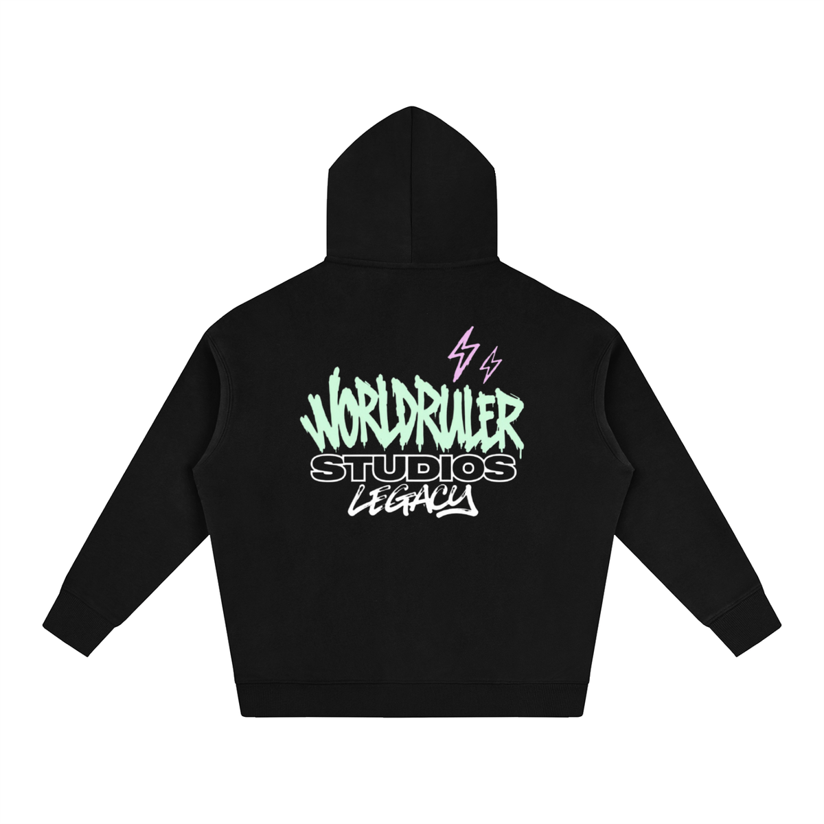 World Ruler Star “Graffiti” Oversized Hoodie
