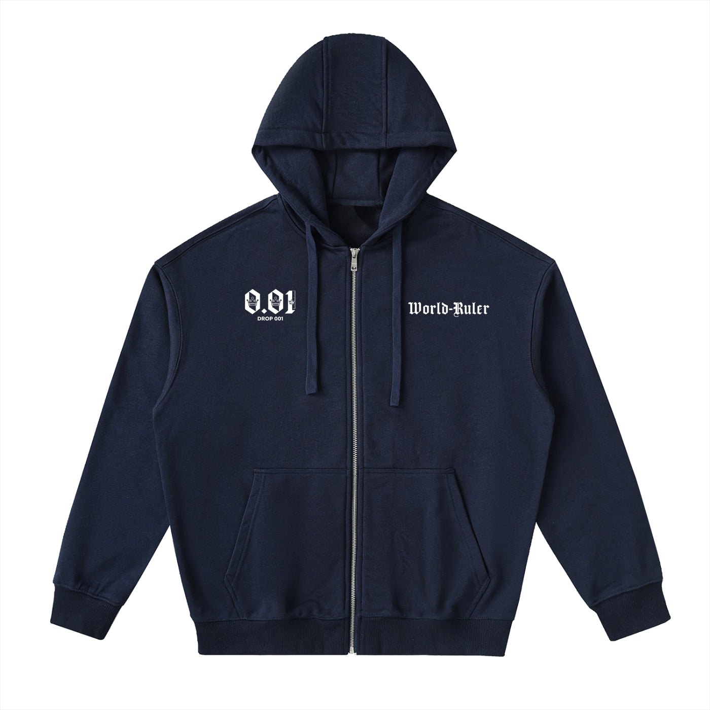 WORLD RULER Zip Up Hoodie