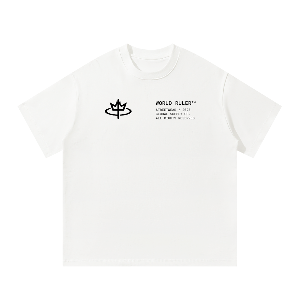 World Ruler Creative Oversized T-Shirt