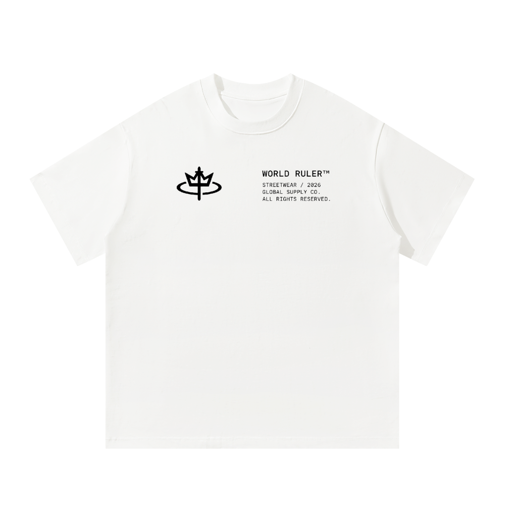 World Ruler Creative Oversized T-Shirt