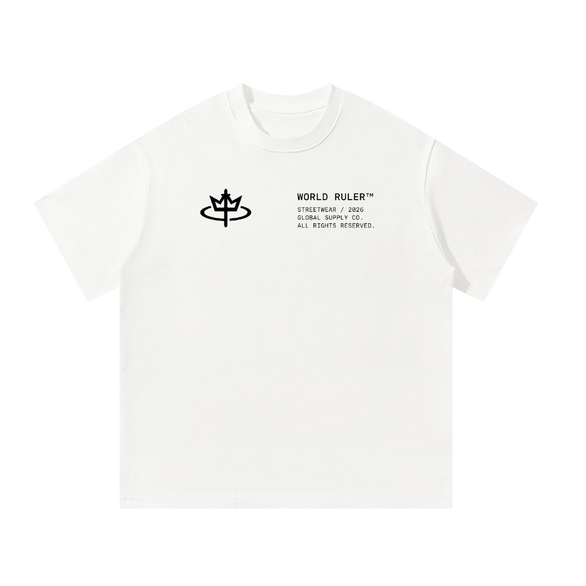 World Ruler Creative Oversized T-Shirt