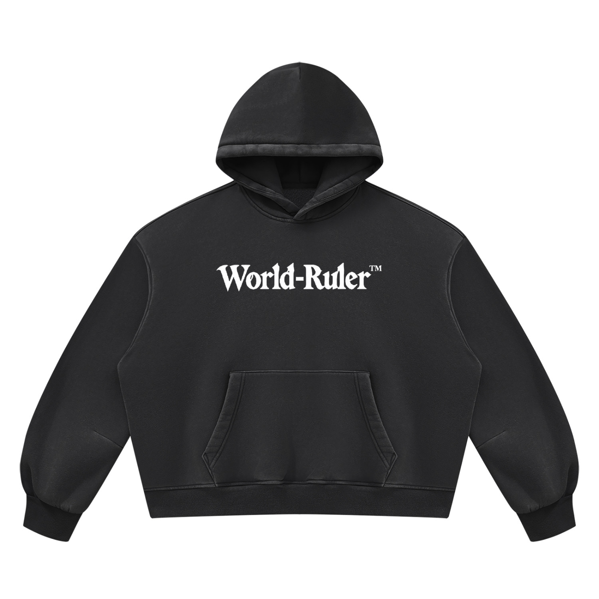 World Ruler Classic Boxy Fleeced hoodie