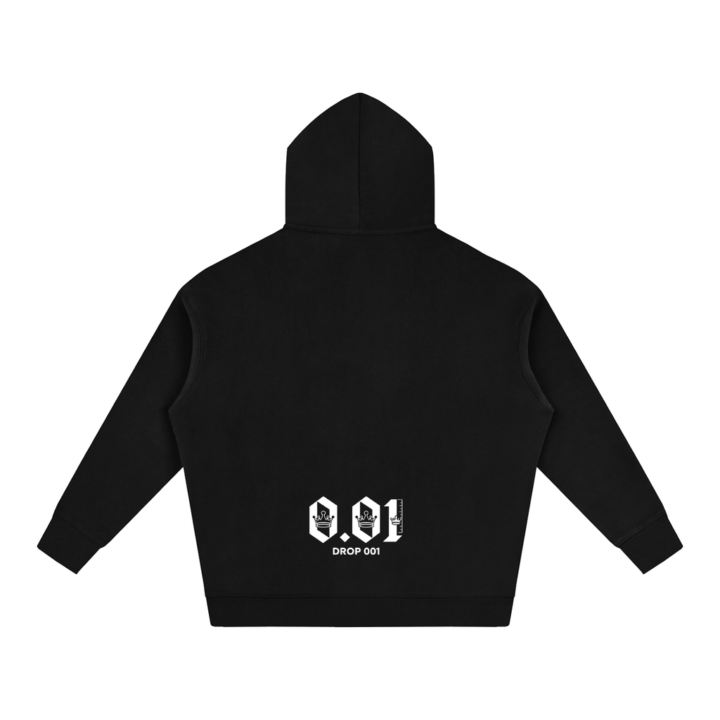 World Ruler Signal Oversize Fleeced Hoodie