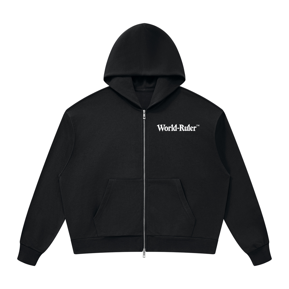 World Ruler Graffiti Full Zip Hoodie