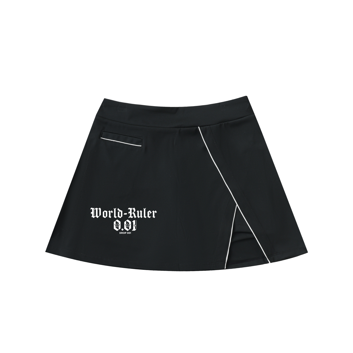High-Waist Pocketed Skirt